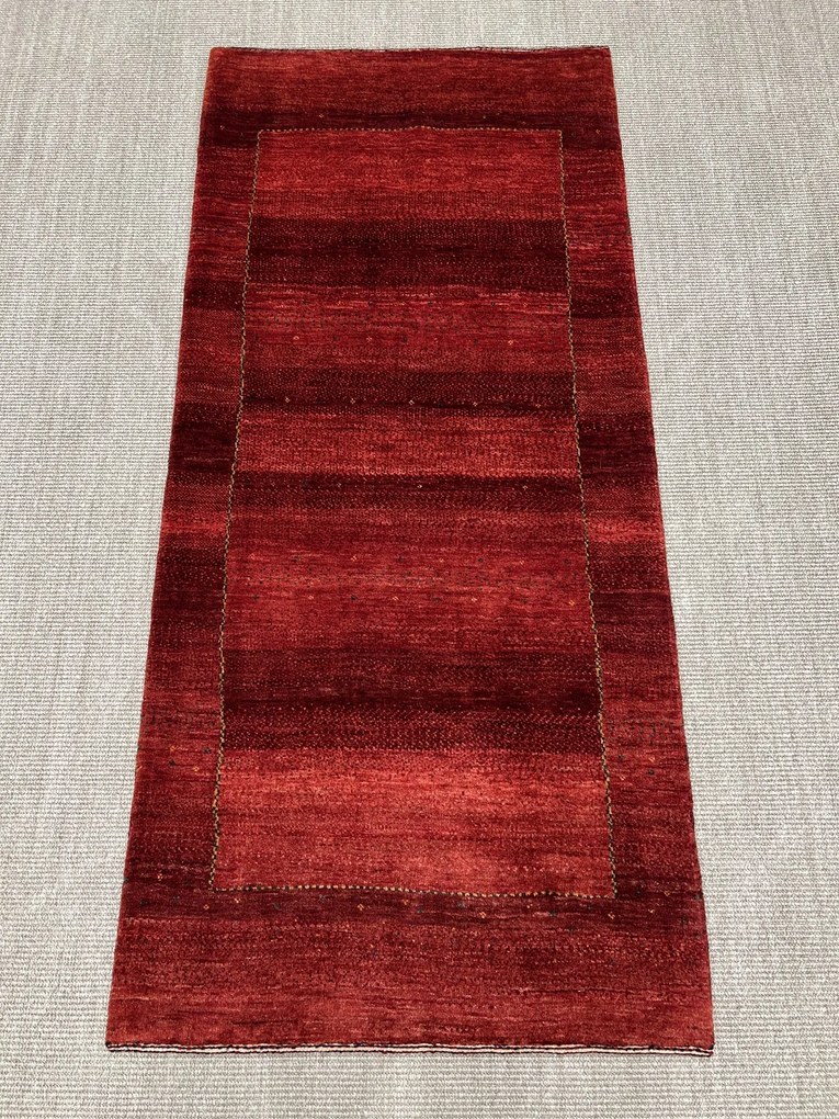 Loribaft Tappeto persiano 90x190 Rosso (Iran) Annodato A Mano