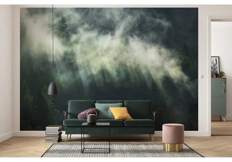 Fotomurale Misty crowns, multicolore