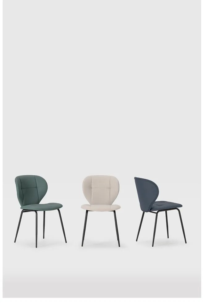 Set di sedie da pranzo grigio scuro 2 pz Maura - Marckeric