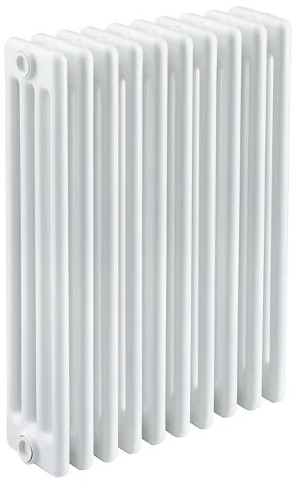 Radiatore acqua calda EQUATION Comby in acciaio 4 colonne, 10 elementi, interasse 685 mm, bianco