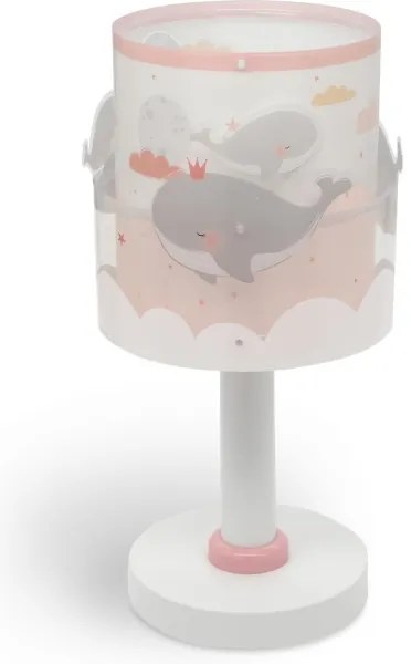 Dalber 61171S - Lampada per bambini WHALE DREAMS 1xE14/8W/230V rosa