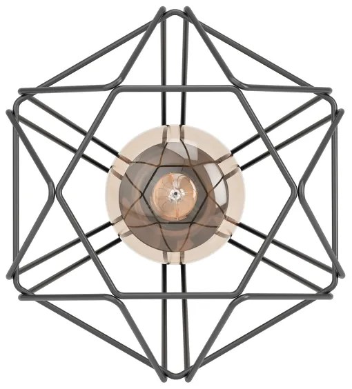 Eglo 94192 - Luce da tavolo con presa TARBES 1xE27/60W/230V