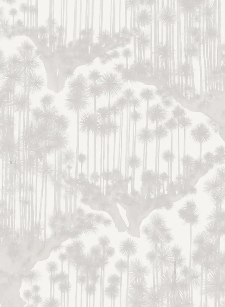 Cole & Son Tapete Japanese Woods - Platinum Grey