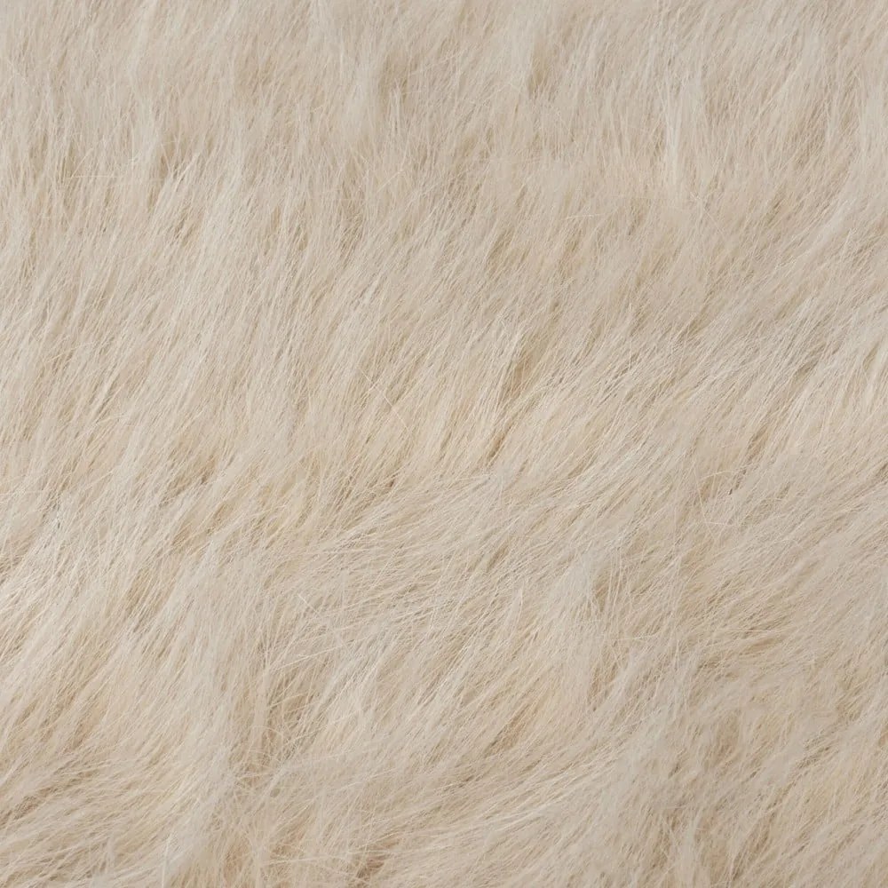 Tappeto in pelliccia sintetica crema 180x290 cm Waffle Faux Fur - Flair Rugs