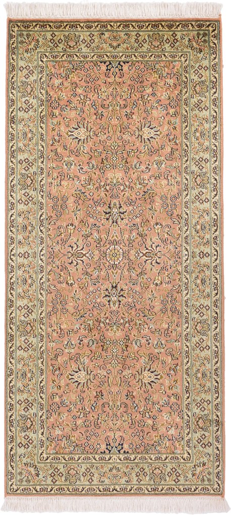 Tappeto orientale 140 x 60 (Indian) Annodato A Mano