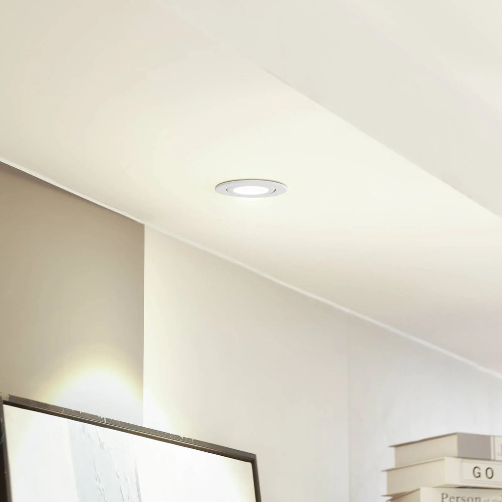 Arcchio LED downlight Jyra, bianco, 3.000K