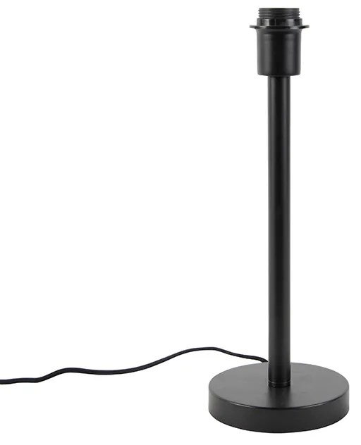 Lampada da tavolo moderna nera senza paralume - Simplo