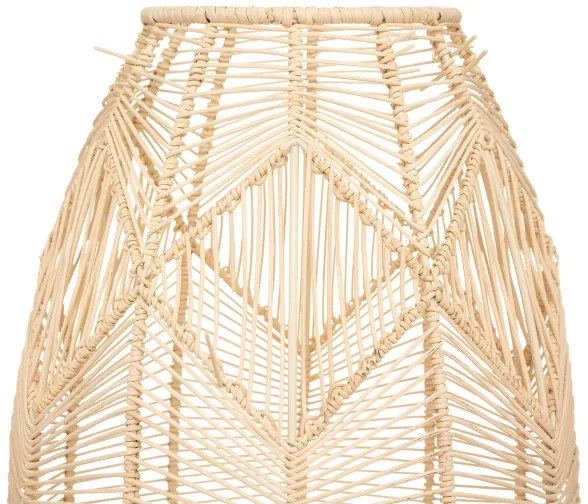 Atmosphera - Lampada con piedistallo KITA 1xE27/40W/230V rattan