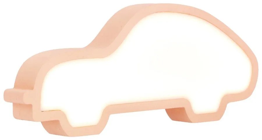 Lampada per bambini rosa Car - Candellux Lighting