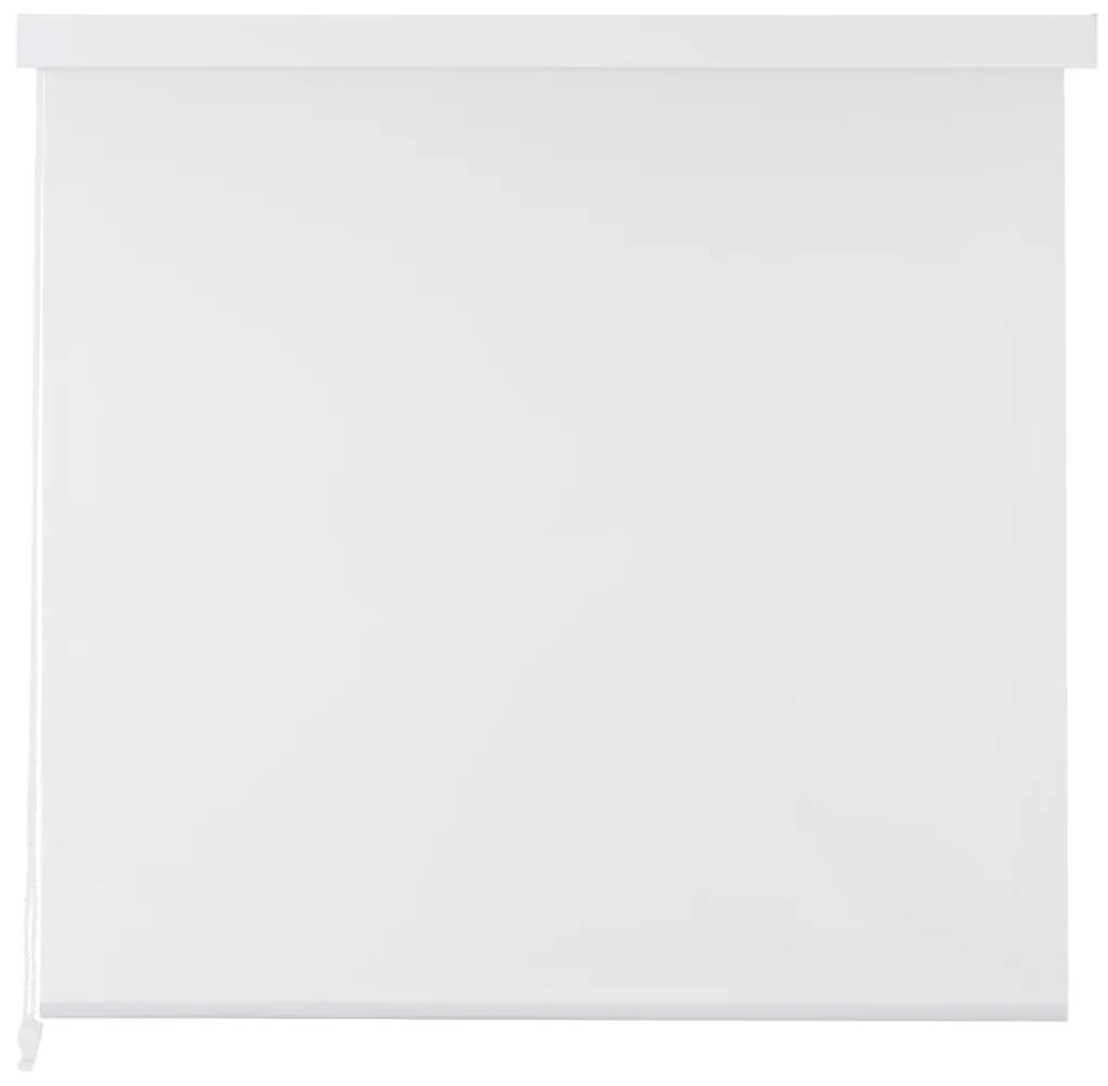 Tenda a Rullo per Doccia 120x240 cm Bianco