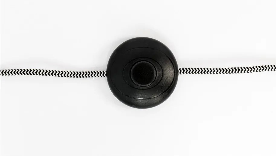 Lampada da terra nera Tokio - White Label