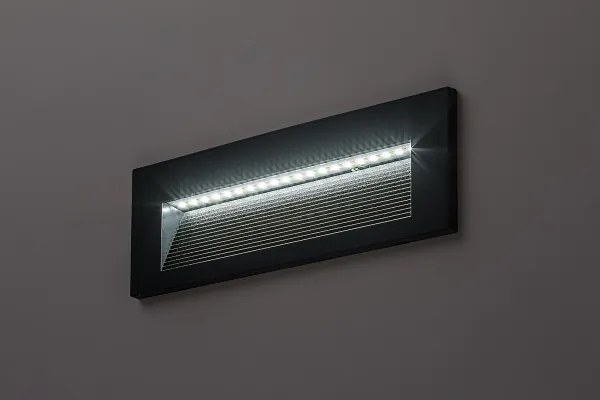Rabalux 77190 - Applique da parete per esterni KAVALA LED/6W/230V IP65 nera