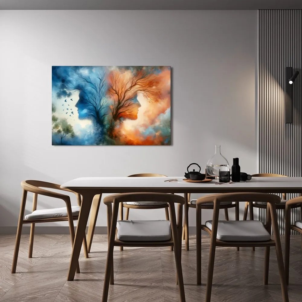 Quadro su tela – Armonia di due elementi