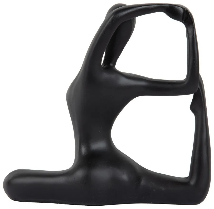 Statuetta in poliresina (altezza totale 19 cm) Yoga Bow – PT LIVING