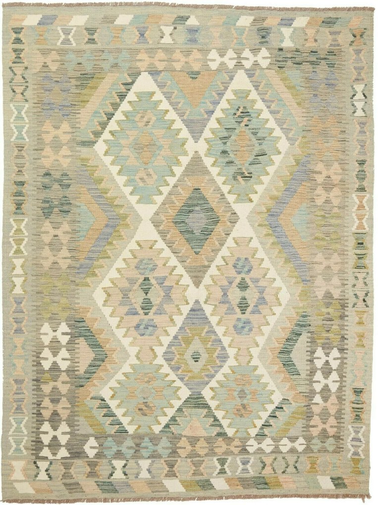 Kilim Tappeto 150x200 (Pakistan) Tessuto A Mano