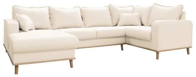 Divano angolare crema (angolo sinistro) Beata - Ropez