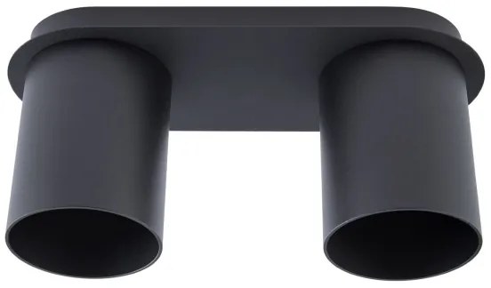 Plafoniera CREEP 2xGU10/25W/230V nera