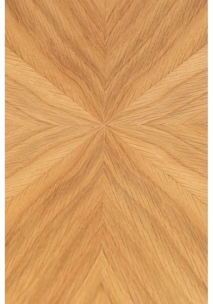 Tavolo da pranzo rotondo con piano in rovere ø 120 cm Fabio - White Label