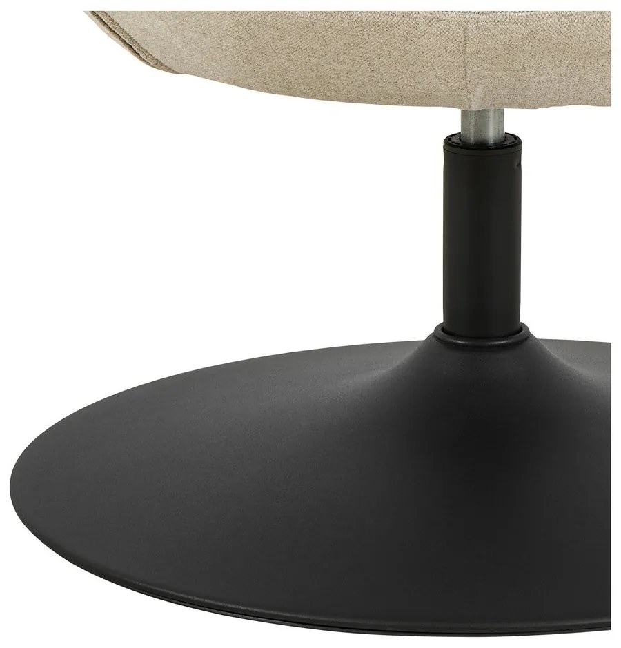 Poltrona beige girevole Center – Actona