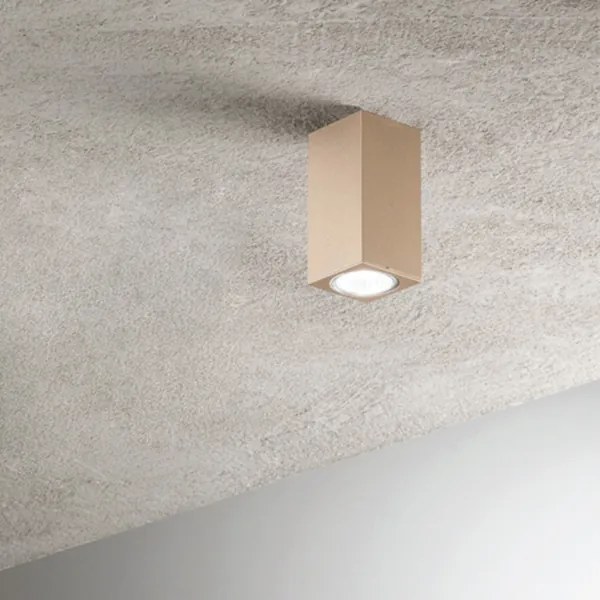 Lampada faretto da interno 6x12 cm moderna Oro - ALOA 1 luce GU10