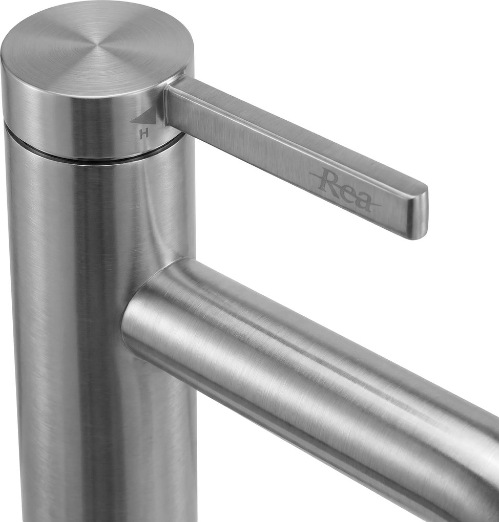 Rubinetto da bagno Rea Rivo Brush Nickel