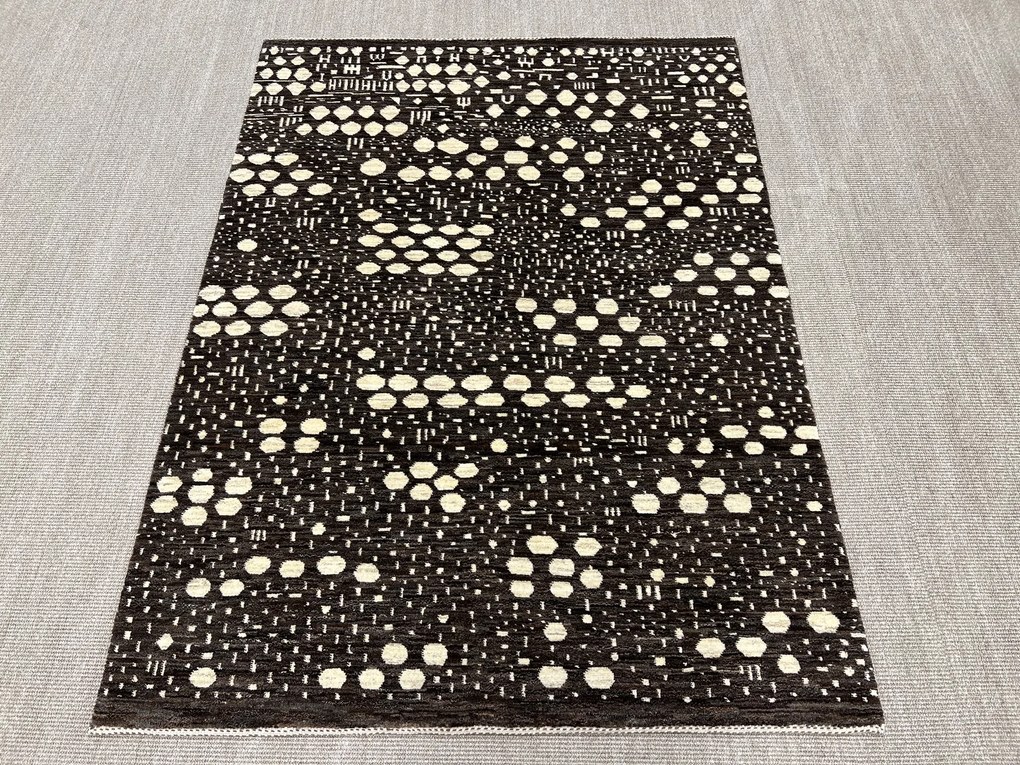 Loribaft Tappeto 150x190 Marrone (Iran) Annodato A Mano