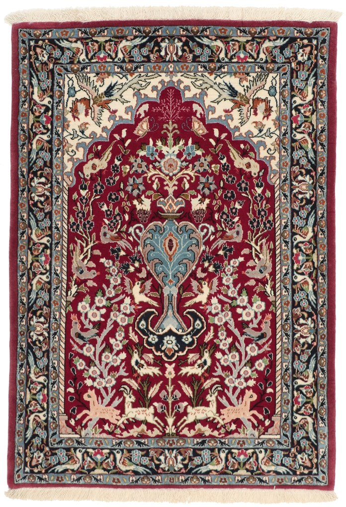 Isfahan Tappeto persiano 100 x 70 (Iran) Annodato A Mano