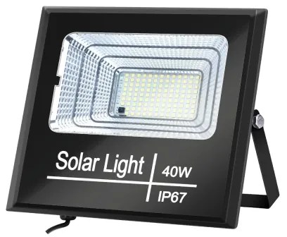 Aigostar - LED Faro solare dimmerabile LED/40W/3,2V IP67 + +TC