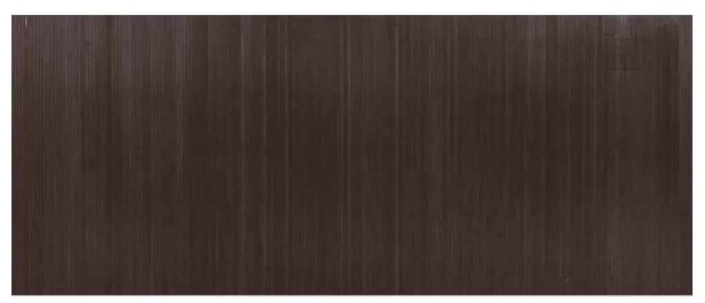 Divisorio ambienti marrone scuro 165x400 cm in bambù