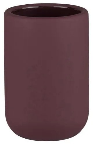 Portaspazzolino viola scuro in ceramica Lotus Play – Mette Ditmer Denmark