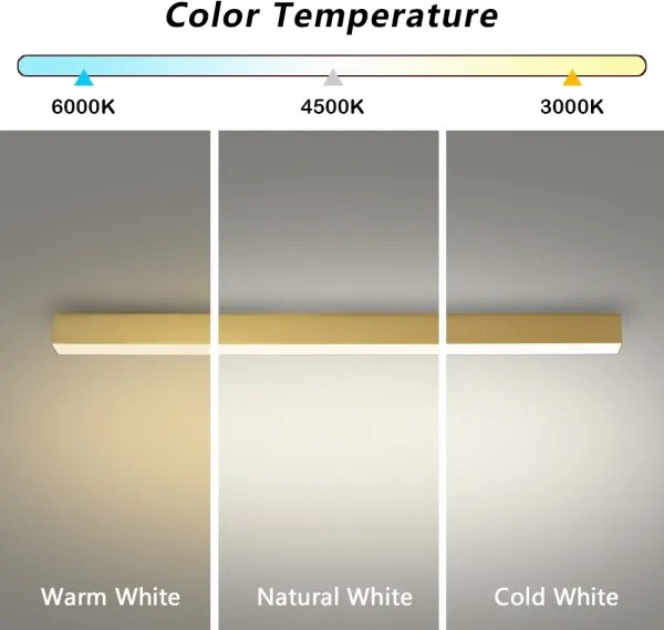 Brilagi - Plafoniera LED da bagno SLEEKLINE LED/40W/230V dorata IP44