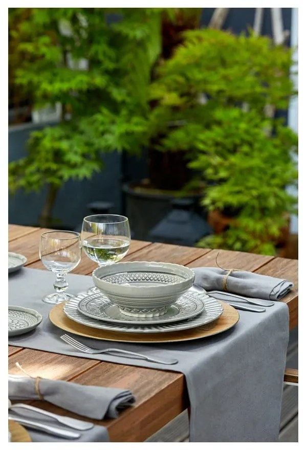 Ciotola in gres grigio , ⌀ 18 cm Cristal - Costa Nova