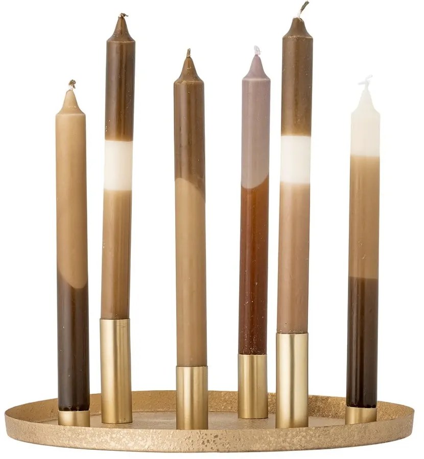 Portacandele in set in metallo per avvento 7 pz Maxime – Bloomingville