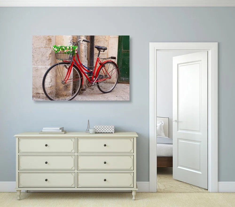 Stampa su tela – Bicicletta rustica