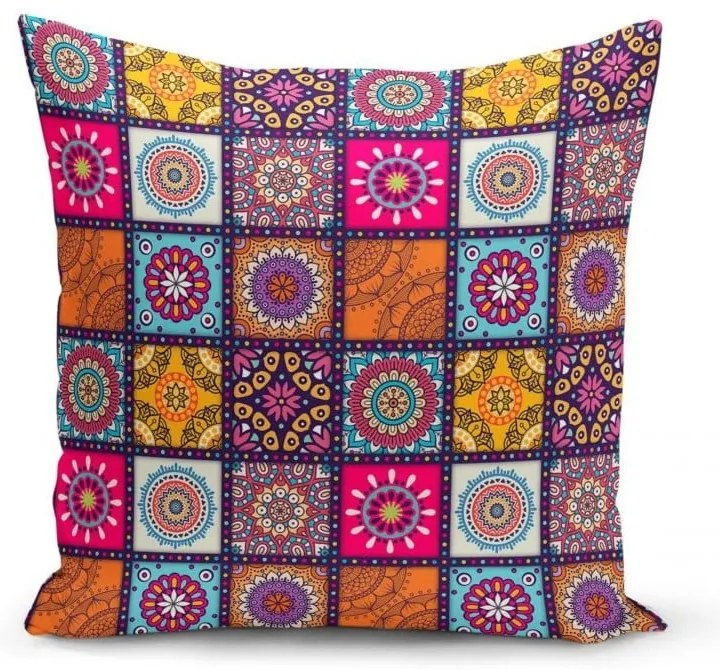 Federe decorative in set 4 pz 45x45 cm Mandala Tiles – Minimalist Cushion Covers