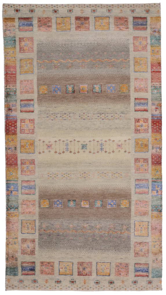 Rizbaft Tappeto 170 x 90 (Indian) Annodato A Mano