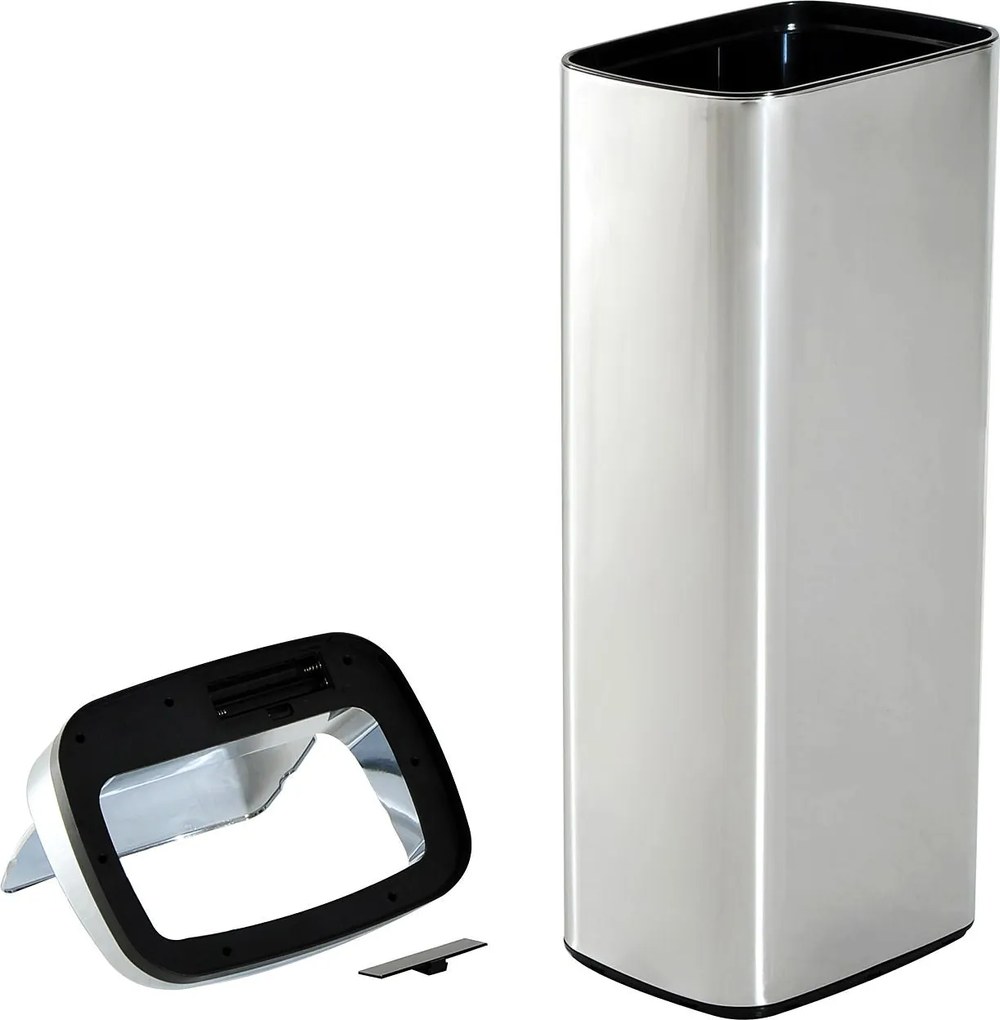 Cestino dei Rifiuti in Acciaio Inox a Infrarossi 50L...