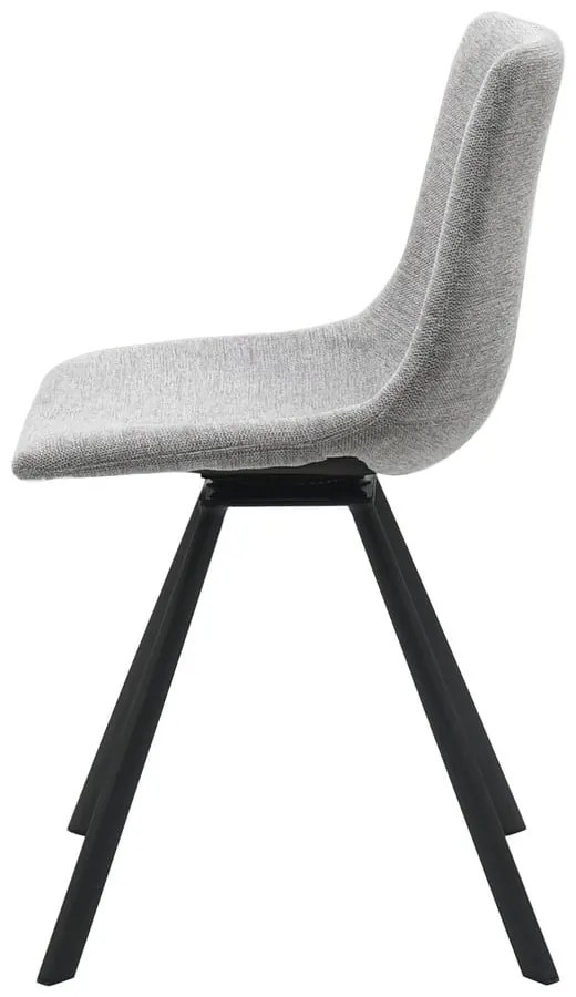 Sedia da pranzo grigio chiaro Yukon - Unique Furniture