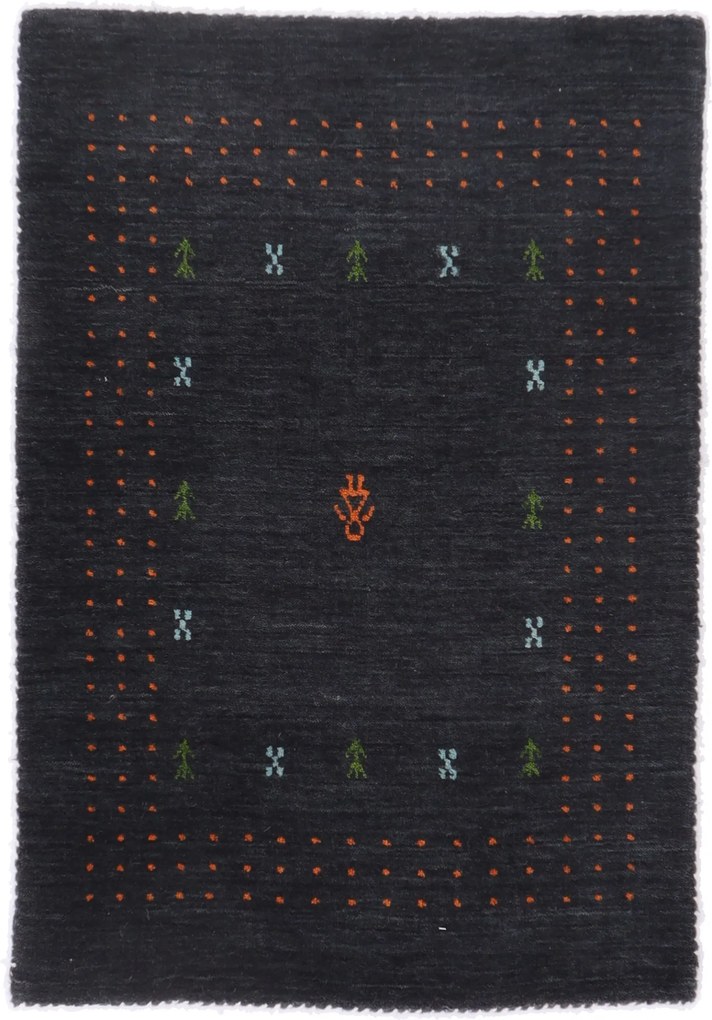 Tappeto orientale 60 x 90 (Indian) Annodato A Mano