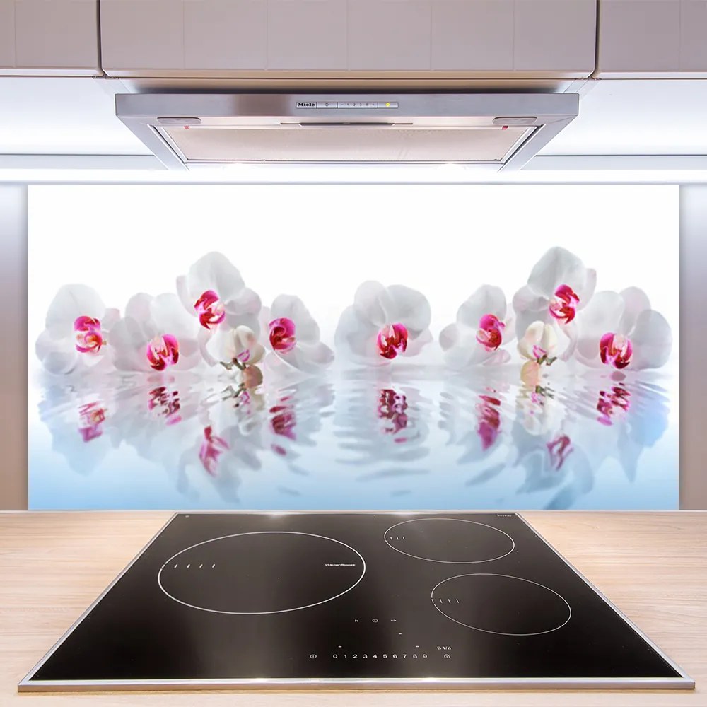 Pannello paraschizzi cucina Fiori Pianta Natura Art 125x50 cm
