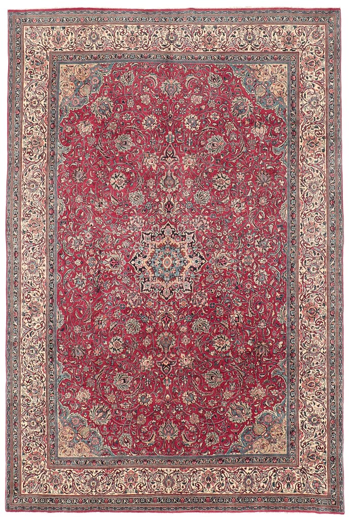 Sarouk Tappeto 360x250 (Iran) Annodato A Mano