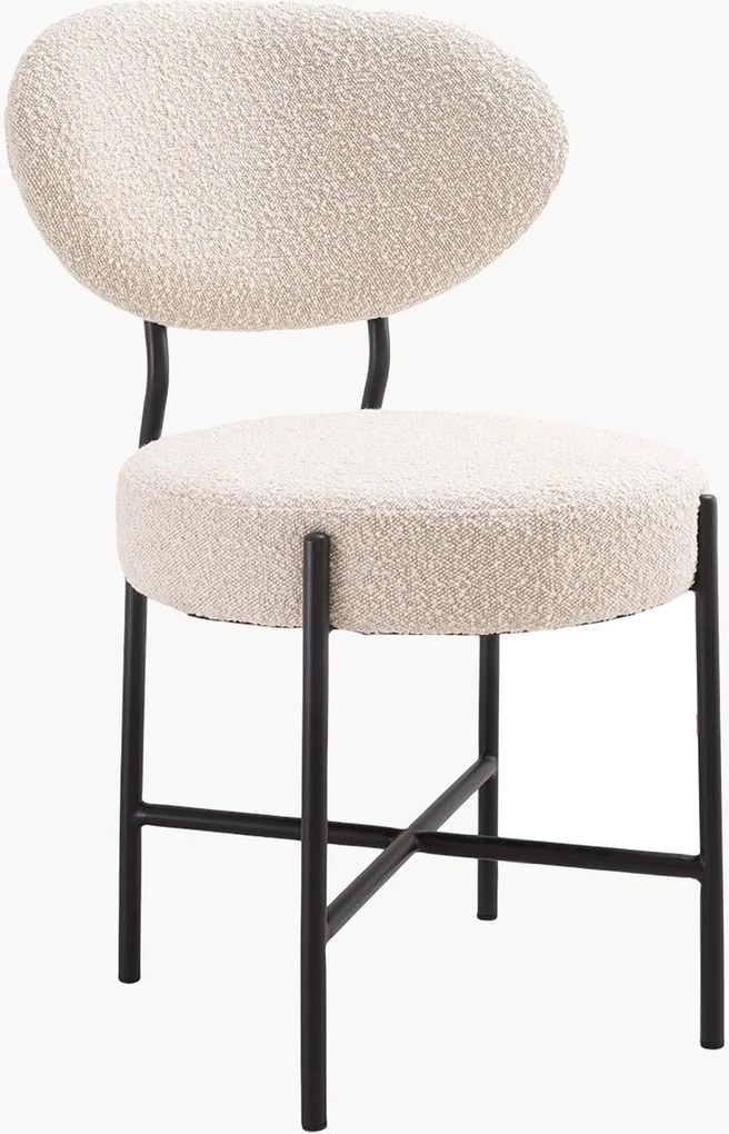 Set di 2 sedie in bouclé Vicq