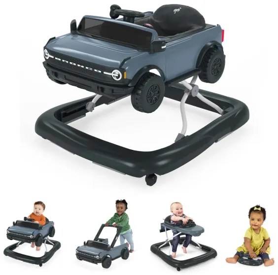 Bright Starts - Passeggino per bambini FORD BRONCO 3xAA