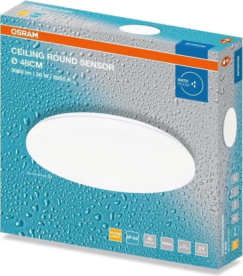 Osram - Plafoniera LED da bagno CEILING ROUND LED/36W/230V Ø 48 cm IP44 bianca