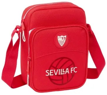 Borsa a Tracolla Sevilla Fútbol Club Rosso 16 x 22 x 6 cm