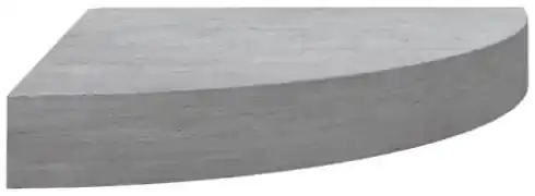 Scaffali Angolari Muro 2pz Grigio Cemento 40x40x50 Multistrato