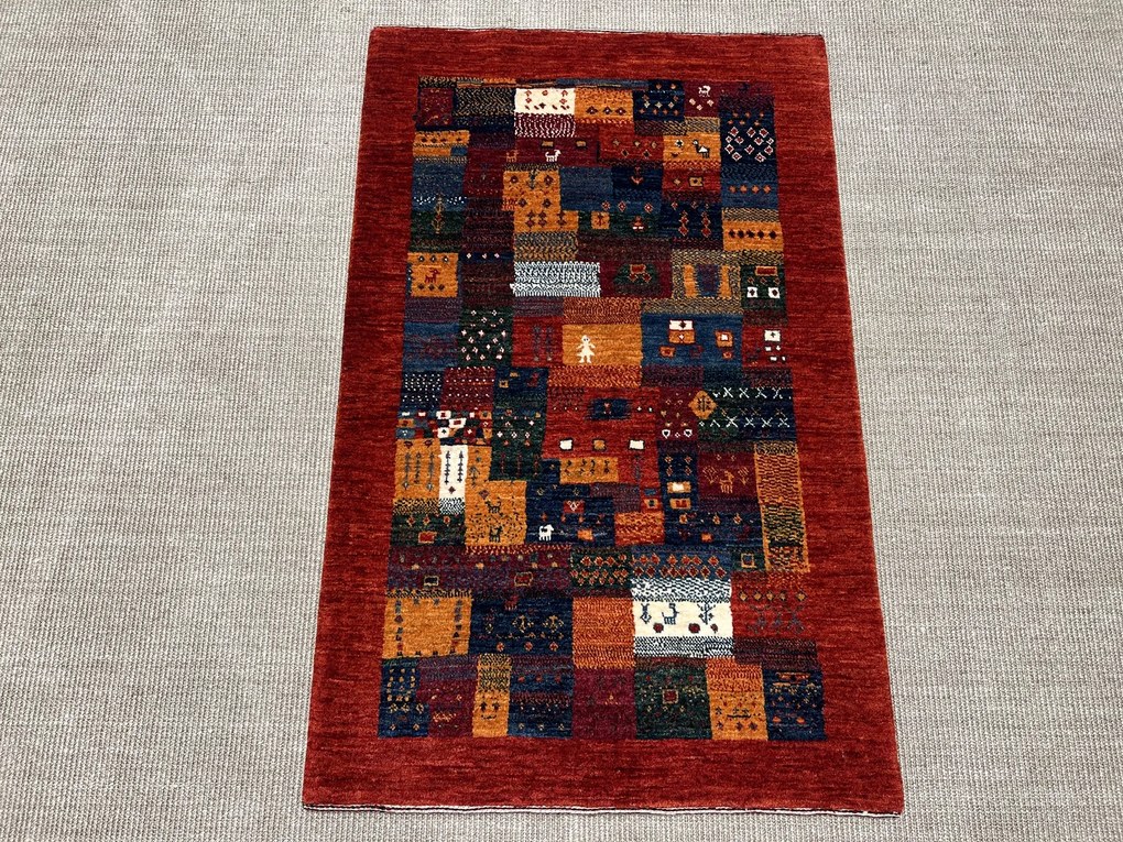 Loribaft Tappeto 130x90 (Iran) Annodato A Mano