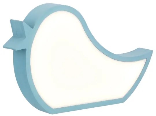 Lampada da scrivania LED per bambini BIRD LED/12W/230V blu