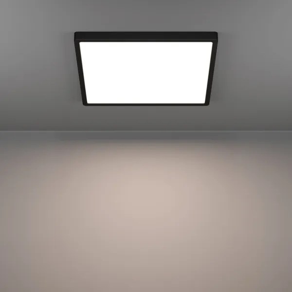 Eglo 901305-LED Plafoniera FUEVA LED/17,5W/230V 2700/4000/6500K 39x39cm nera