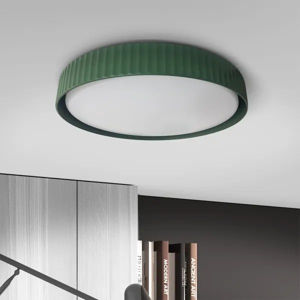 Brilagi - Plafoniera dimmerabile a LED LUCIA LED/60W/230V Ø 59 cm verde + telecomando